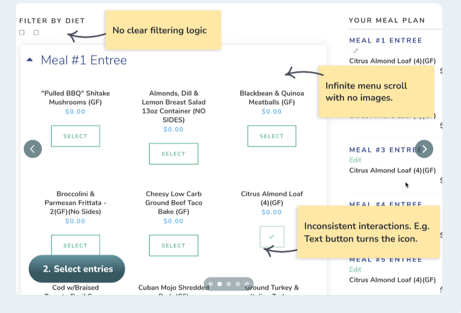 Heuristic analysis screen 2